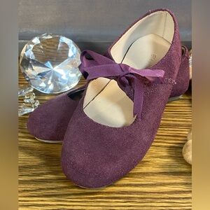 Elephantito Burgundy Suede Flats
